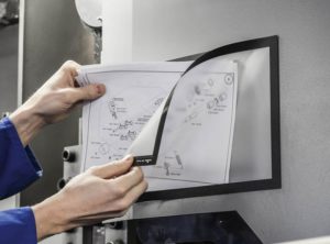 Pochette magnétique Cadre d'affichage DURAFRAME MAGNETIC PLUS
